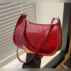 Inspired by Coach Teri or Nolita 19 Cute little red bag!